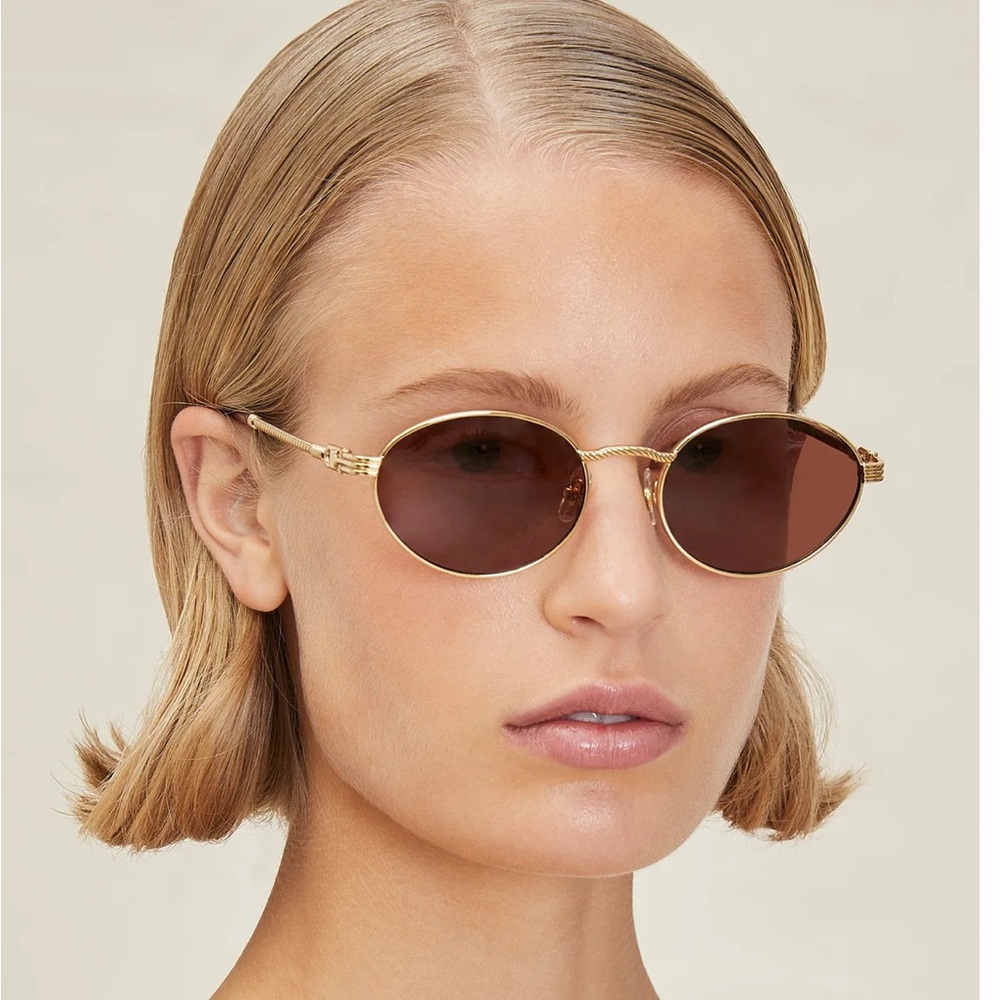 Devon Windsor Memphis Sunglasses Brown